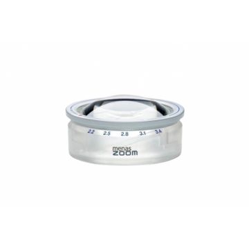 Eschenbach Aufsetzlupe menas ZOOM, 2,2x-3,4x