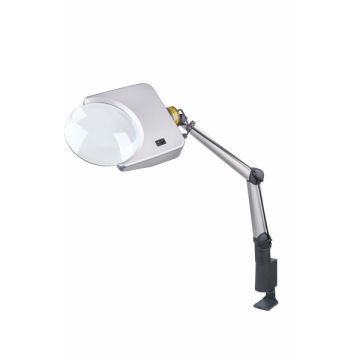 SCHWEIZER LED-Lupenleuchte Tech-Line, 1,75x/Ø202mm, plankonvex - Lichtfarbe wählbar