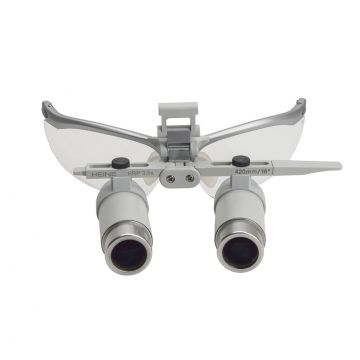 Heine Retrofitting Set HRP 3.5x/420mm Binocular Loupe for ML4 LED HeadLight - [J-000.31.372]