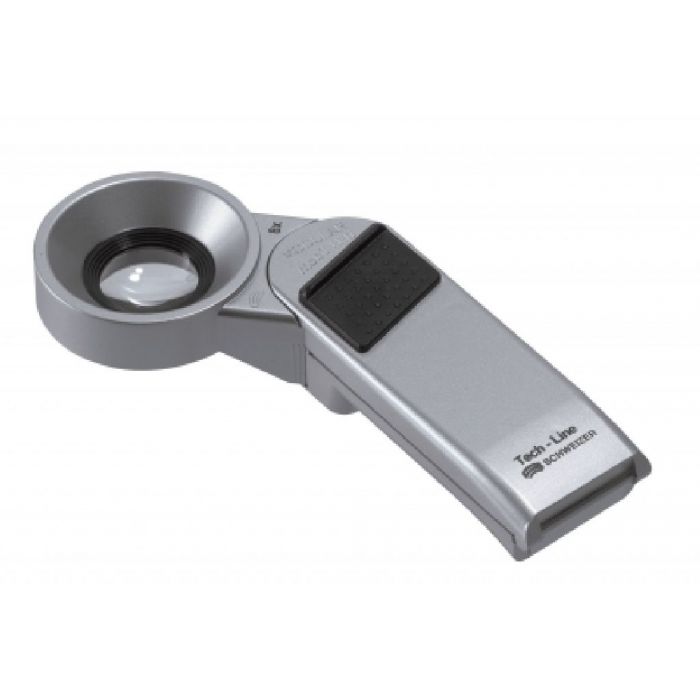 SCHWEIZER LED-Handleuchtlupe Tech-Line Modular Mobil, 4500K - PROFI Set