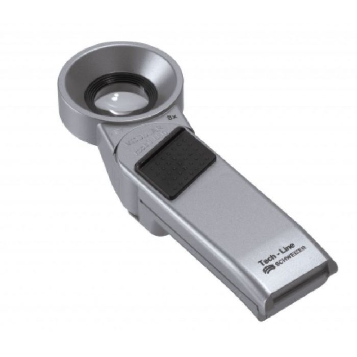 SCHWEIZER LED-Handleuchtlupe Tech-Line Modular Mobil, 4500K - PROFI Set