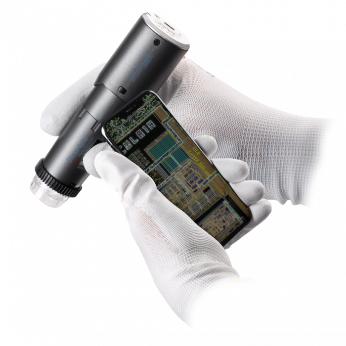 [WF4115ZT] Dino-Lite EDGE Mikroskop WiFi (USB 2, 1.3MP) FLC/ POL [Wireless inkl. WF-20] - 20-220x